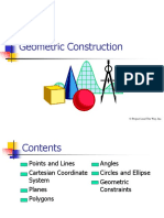 Geometric Construction: © Project Lead The Way, Inc