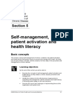 Chronic Disease Self-Management