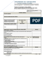 Chestionar de Autoevaluare Managementul Sigurantei Alimentelor (ISO 22000 - FSSC 22000)