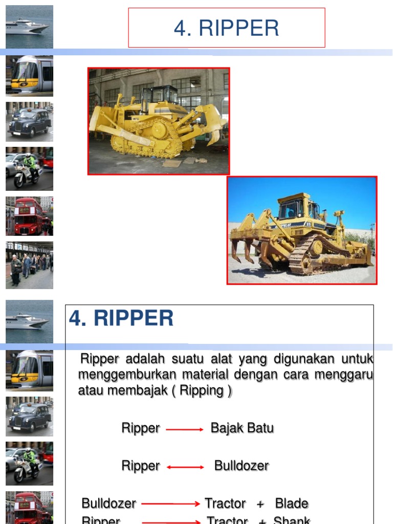 Perhitungan Produktivitas Ripper Alat Berat | PDF