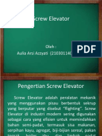 Screw Elevator