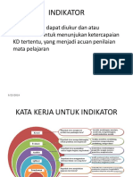 Kata Kerja Untuk Indikator