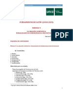 MÓDULO 9 Contenidos y Paradigmas Gramaticales (2018-2019)