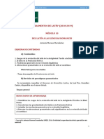 MÓDULO 10 Contenidos y Paradigmas Gramaticales (2018-2019)