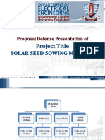 Proposal Presentation Template For FYP 2018-2019