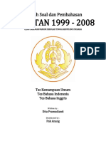 USM STAN 1999 - 2008: Naskah Soal Dan Pembahasan
