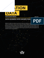 Data Science Hype or Ripe For Aviation?