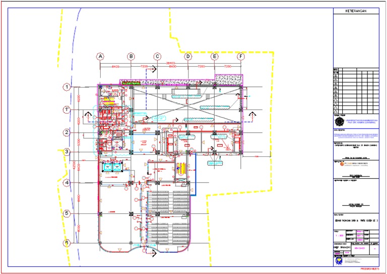 A B C D E F Smoke Lobby