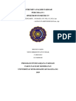 Instrumen Analisis Farmasi Percobaan 1 Spektrofotometri Uv