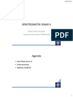 Spektrometri - Sinar X 2016 Pertemuan 10 PDF