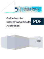 Guidelines For International Students in Azerbaijan