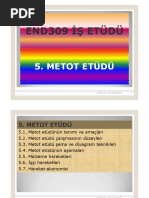 END309 - 05 Metot Etüdü PDF