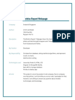 Portfolio - Web Metrics Report