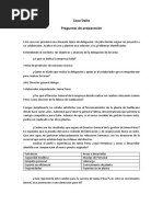 Preguntas de Preparación - Caso Dalia - LOS ESTRATEGAS