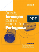 Oralidade formaÃ§Ã£o docente e ensino de LÃ­ngua Portuguesa - Letraria
