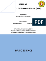 Benign Prostate Hyperplasia (BPH) : Referat