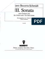 Sonata 3 Gustavo Becerra PDF