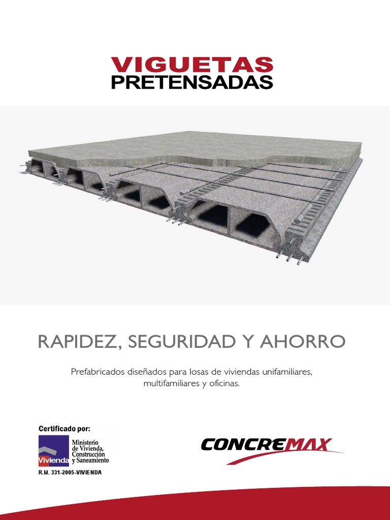 f-t-concremax-viguetas-pretensadas-pdf-hormig-n-materiales