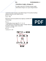 CLUB MATEMATIKAPertemuan Ke4 Perkalian 11