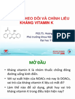 theo dõi chỉnh liều kháng vitamin K