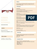 Simon Nuari Sitorus: Profile