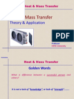 Heat Transfer Fundamentals and Applications in 38 Characters