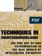 Techniques in Countersurveillance The Fine Art of Bug Extermina-1 PDF