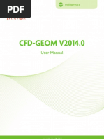 Cfd-geom v2014.0 User Manual