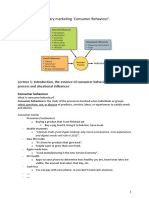 Summary Marketing Consumer Behaviour'