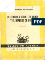 Reelección sobre los Indios --- Francisco de Vitoria.pdf