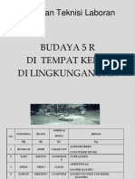 Pelatihan Teknisi Laboran: Budaya 5 R Di Tempat Kerja Di Lingkungan SMK