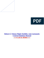 Robert C Nelson Flight Stability And Automatic Control Solution Manual