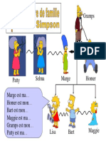 Simpsons Family Tree French