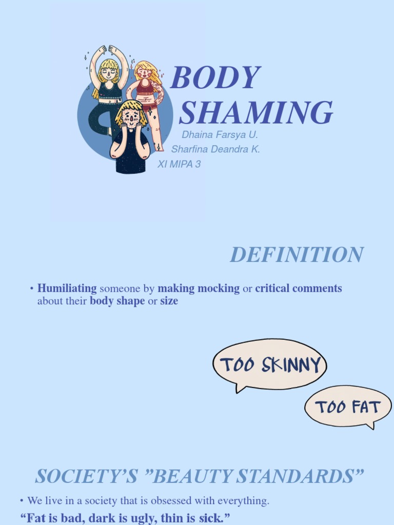 Understanding Body Shaming Effects | PDF | Self-Improvement