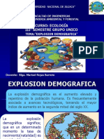 Explosión demográfica: causas y consecuencias
