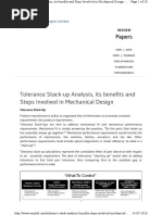 Tolerence Stackup Analysis