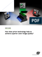 Achieve Superior Color Image Quality with Prism Camera Technology