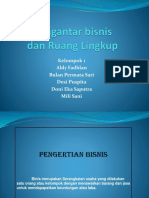 Pengantar Bisnis: Lingkungan Bisnis Dan Manajemen Performa