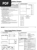 Power Supply/Battery Chargers: Alarmsaf