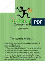 Counseling 101: A Refresher