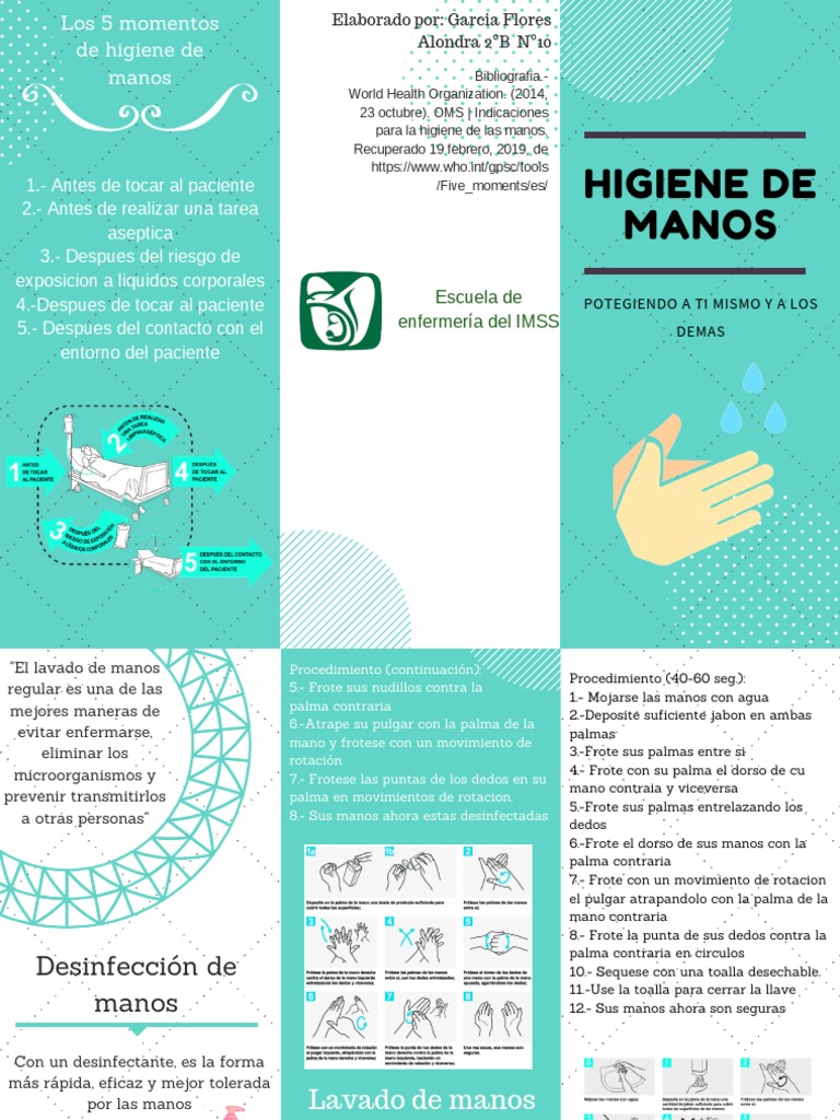 Higiene de Manos | PDF | Lavado de manos | Prevención