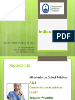 3 Indicadores de Salud