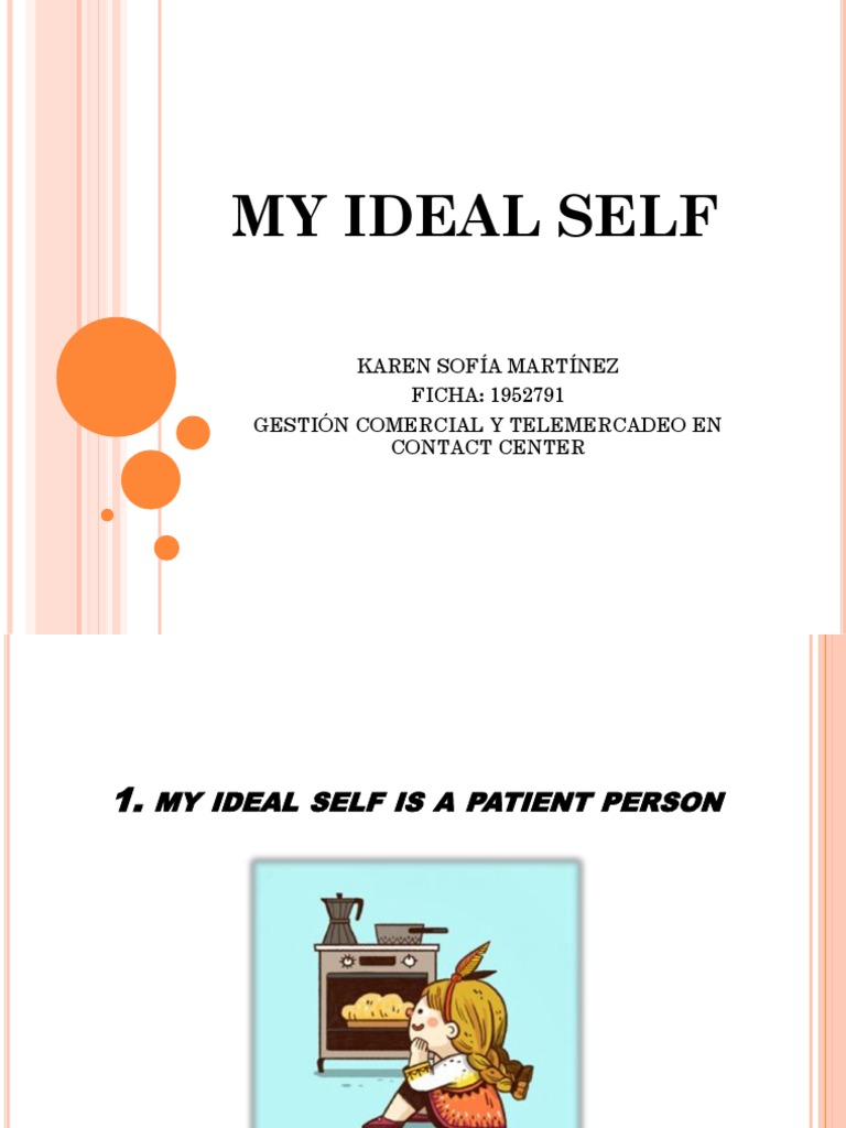 My ideal self goals and values | PDF