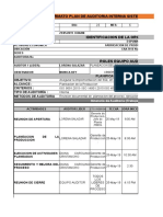 Plan de Auditoria y Planeacion de La Produccion Caso Espumas de Colombia S.A