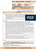 Agosto - 6to Grado Educación Socioemocional (2019-2020)