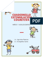 Cuadernillo Estimulación Cognitiva Niños