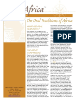 Oral Traditions of West Africa-1 PDF