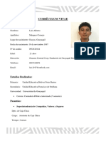 CV Luis Márquez