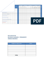 PD-01.00.02-F01 Plan Operativo Año Unidad Orgánica: Egresos