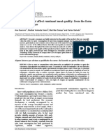 Factors Affecting Ruminant Meat Quality